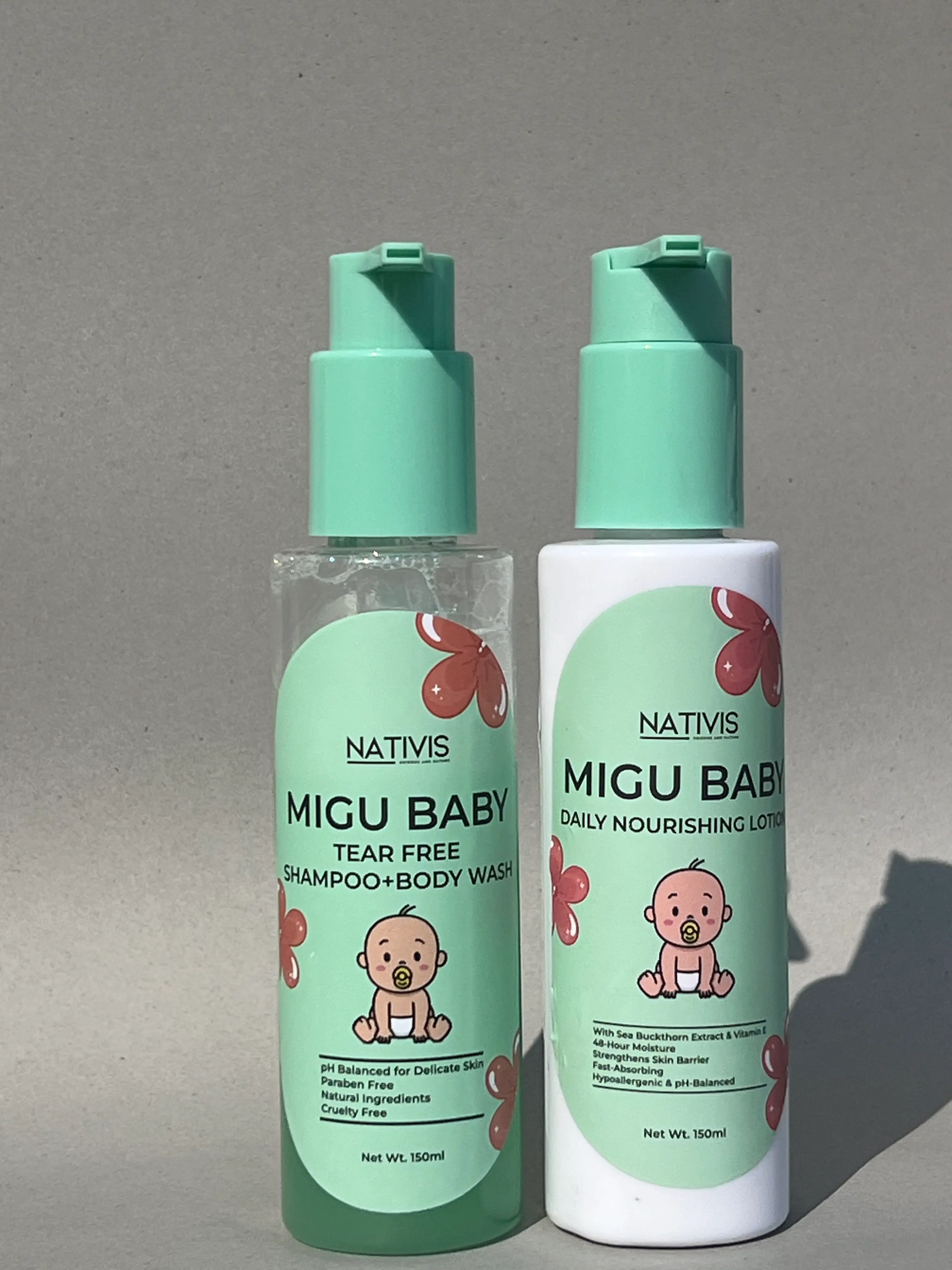 MIGU Gentle Baby Shampoo bottle