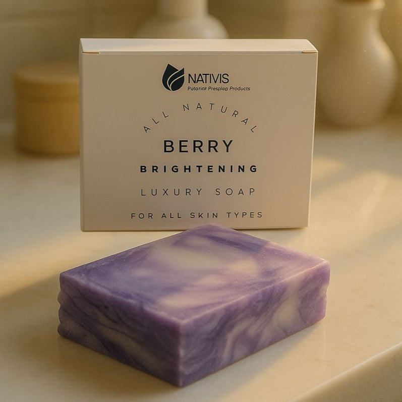 BERRY Brightening  Luxury Soap